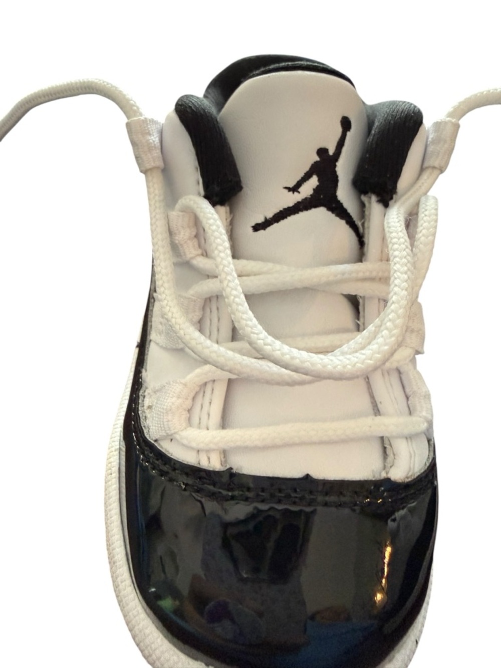 Air Jordan 11 Retro Low TD 'Concord-Bred' Size 5c - Picture 2 of 7